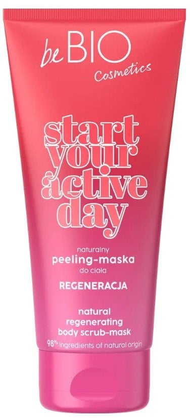 BE BIO_Start Your Active Day naturalny peeling-maska do ciała Regeneracja 200ml