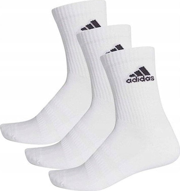 Adidas SKARPETY ADIDAS CUSHIONED CREW SOCKS 3PAK HT3446