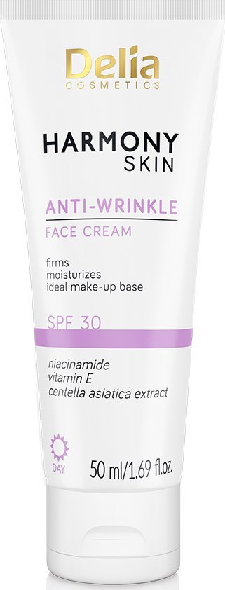Delia Harmony Skin Krem przeciwzmarszczkowy z filtrem SPF 30 50 ml