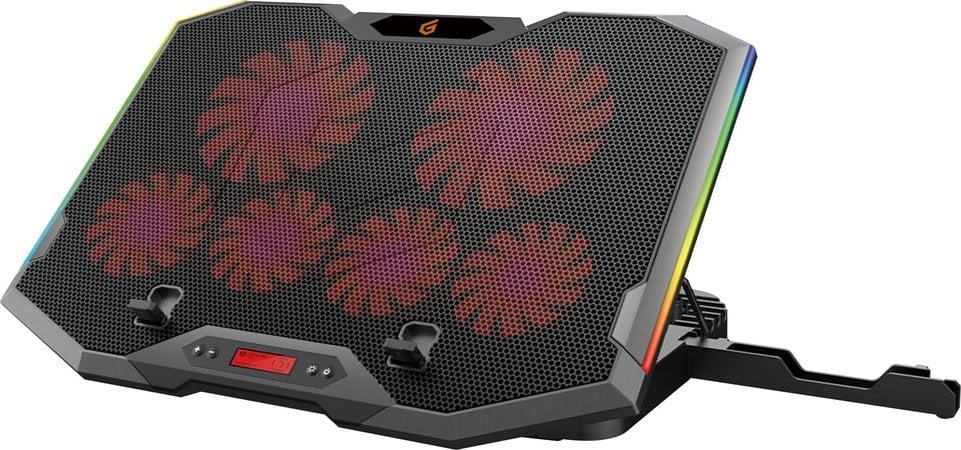 Podstawka chłodząca Conceptronic CONCEPTRONIC 6-Fan Cooling Pad (17.0")/ Ergonomisch Gaming