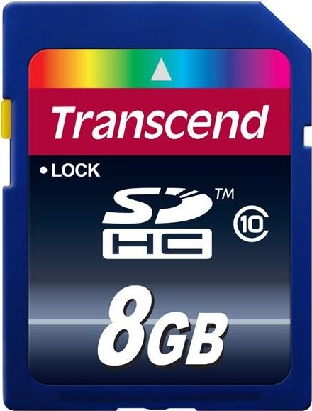 Karta Transcend 200x SDHC 8 GB Class 10 (TS8GSDHC10)