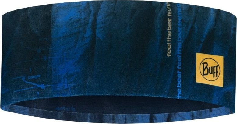 Buff CoolNet UV Wide Headband 1328297071000 Granatowe One size
