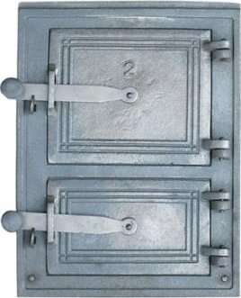 DRZWICZKI ŻELIWNE KUCHENNE PIECOWE DO PIECA 34x26