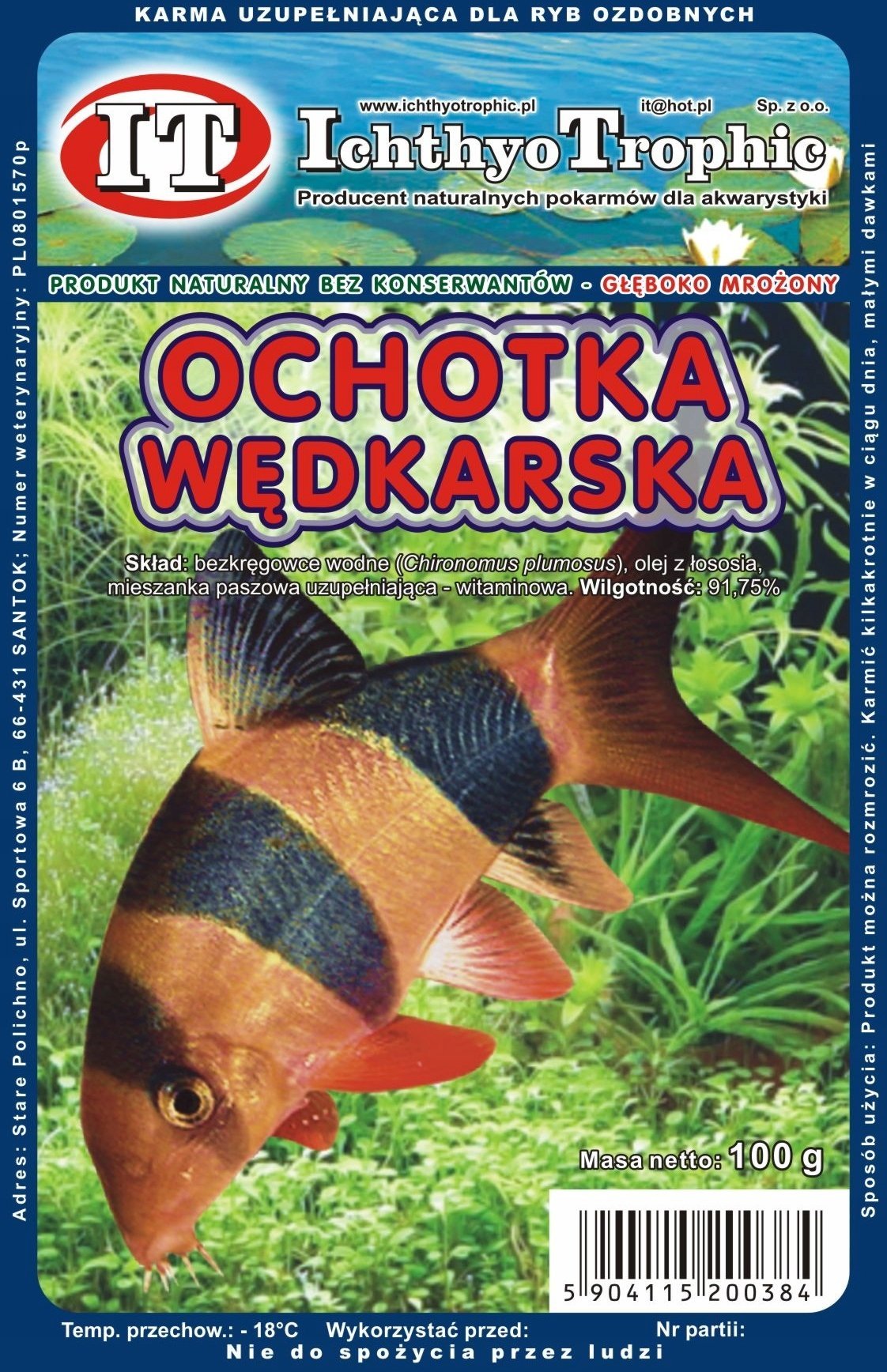 MROŻONKA OCHOTKA JUMBO 100G