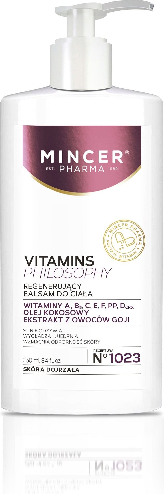 Mincer Vitamins Philosophy 1023 Balsam do ciała - 250ml