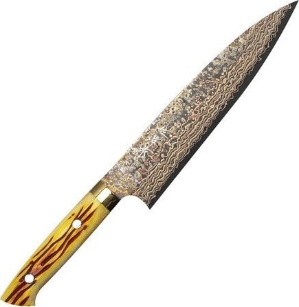 Takeshi Saji OBB Black VG-10 Color Nóż Szefa kuchni 24 cm