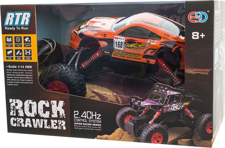 EURObaby Auto Rock Crawler zdalnie sterowane