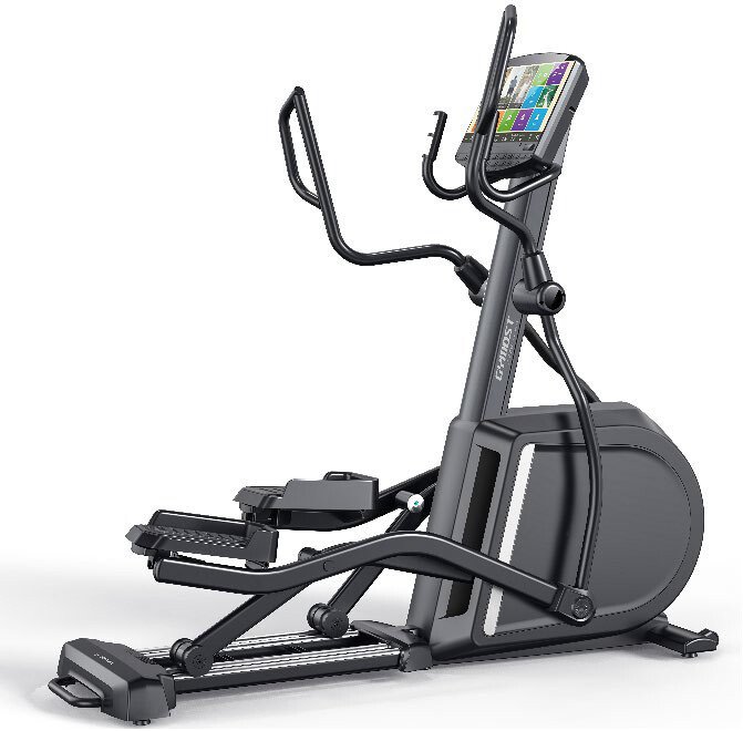 Orbitrek elektromagnetyczny Gymost E17 V3 TFT 15,6" 40 poziomów oporu komercyjny