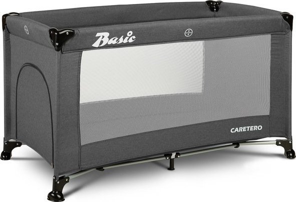 Caretero Łóżeczko Turystyczne Basic Graphite