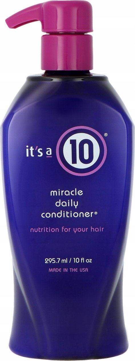 Moroccanoil It's a 10, Miracle Moisture Daily, Hair Conditioner, For Volume, 295 ml Unisex