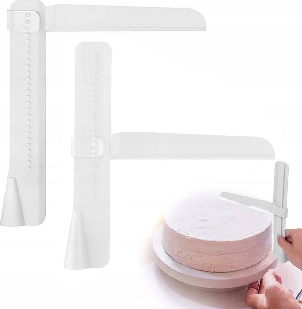 Brunbeste REGULOWANY SKROBAK WYGŁADZACZ DO KREMU TORTU BRUNBESTE BB-3101