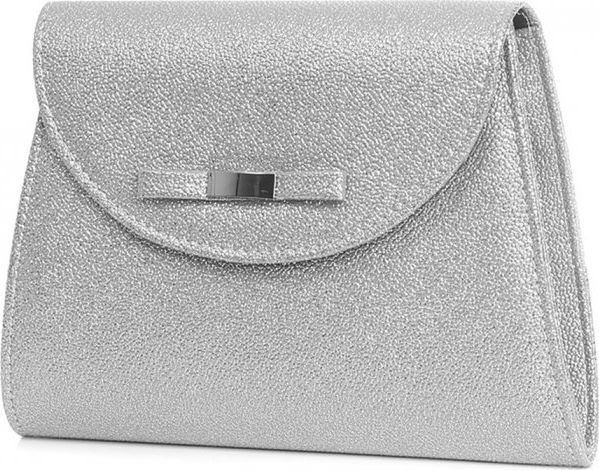 Solome SREBRNA KOPERTÓWKA TOREBKA DAMSKA SOLOME D5 GLITTER