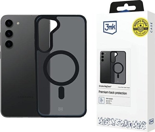 3MK Etui Smoke MagCase do Samsung Galaxy S23+