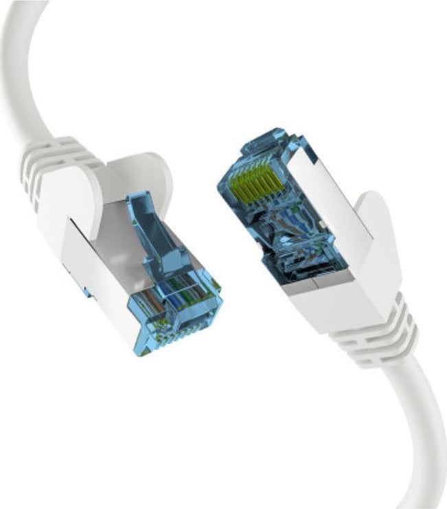 EFB EFB RJ45 PATCHKABEL mit CAT7 ROHKABEL WEISS 0.15m