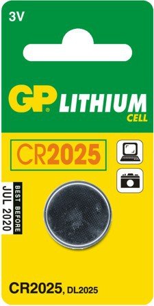 GP Bateria CR2025 165mAh 1 szt.