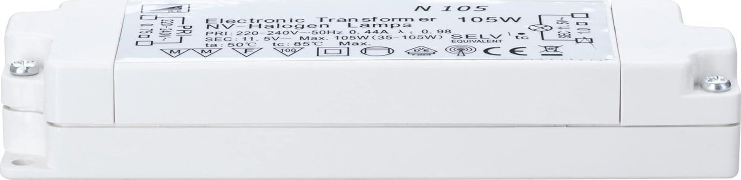 Paulmann VDE transformator 35-105W 230/12V 105VA Biały