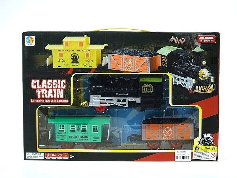 Kolejka na baterie, światło, dźwięk TL47 Adar