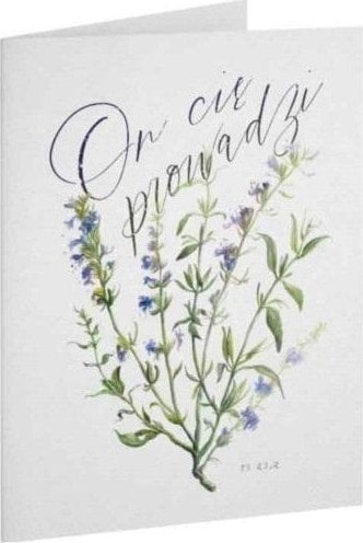 Szaron Kartka Dobro - ON - On cię prowadzi - hizop