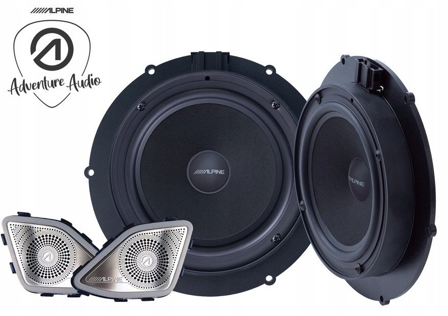 GŁOŚNIK SAM. ALPINE SPC-106T6 165MM ZESTAW VW T6