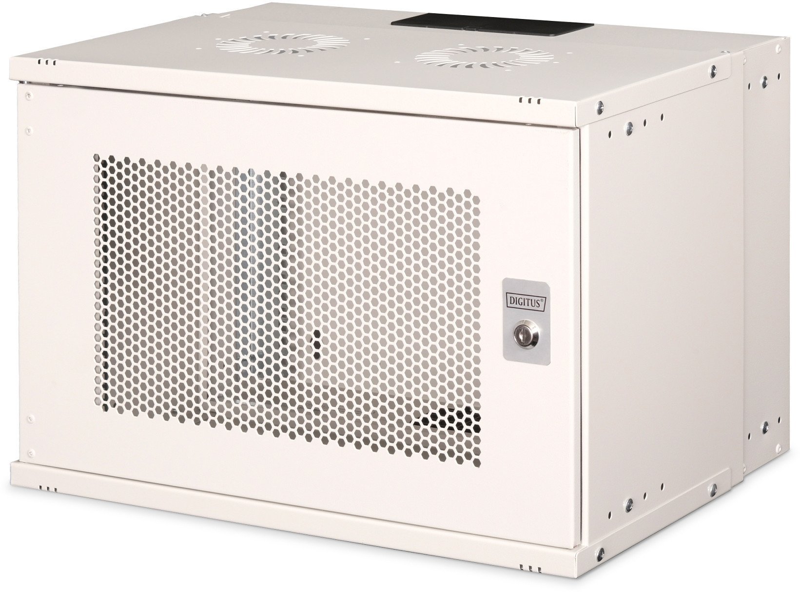 Rack Digitus DN-49208 SOHO perforated door Grey