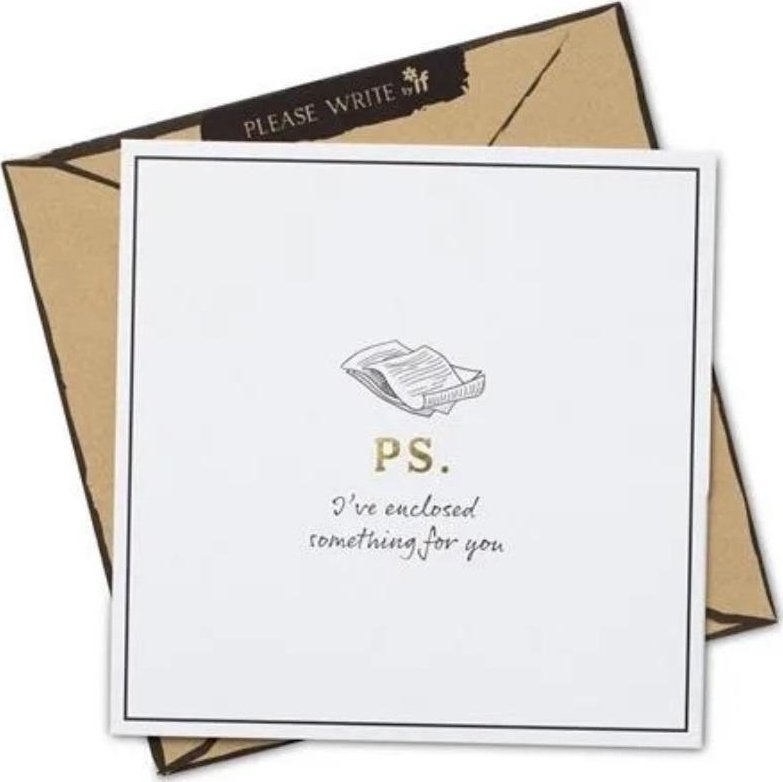 Please Write - Karnet z kopertą PS.