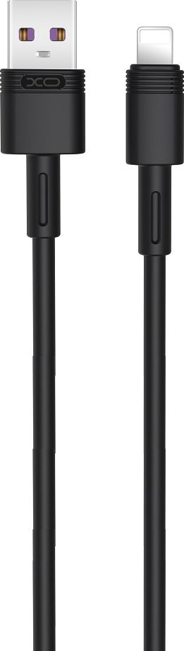 Kabel USB XO USB-A - Lightning 1 m Czarny (8_2262361)