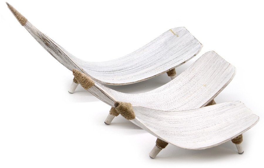 Misy z liści kokosa - Bielone