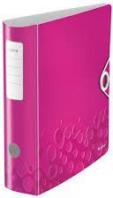 Segregator Esselte A4 75mm różowy (ESSX1135)