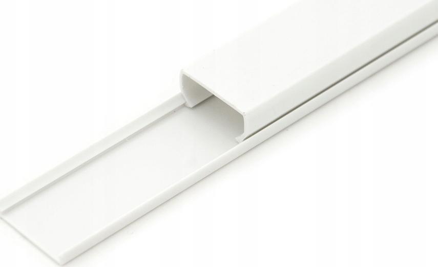 CanaLUX CANALUX LISTWA KANAŁ KABLOWY KORYTKO POKRYWA 20X10 2M BKK CNL-C-20010