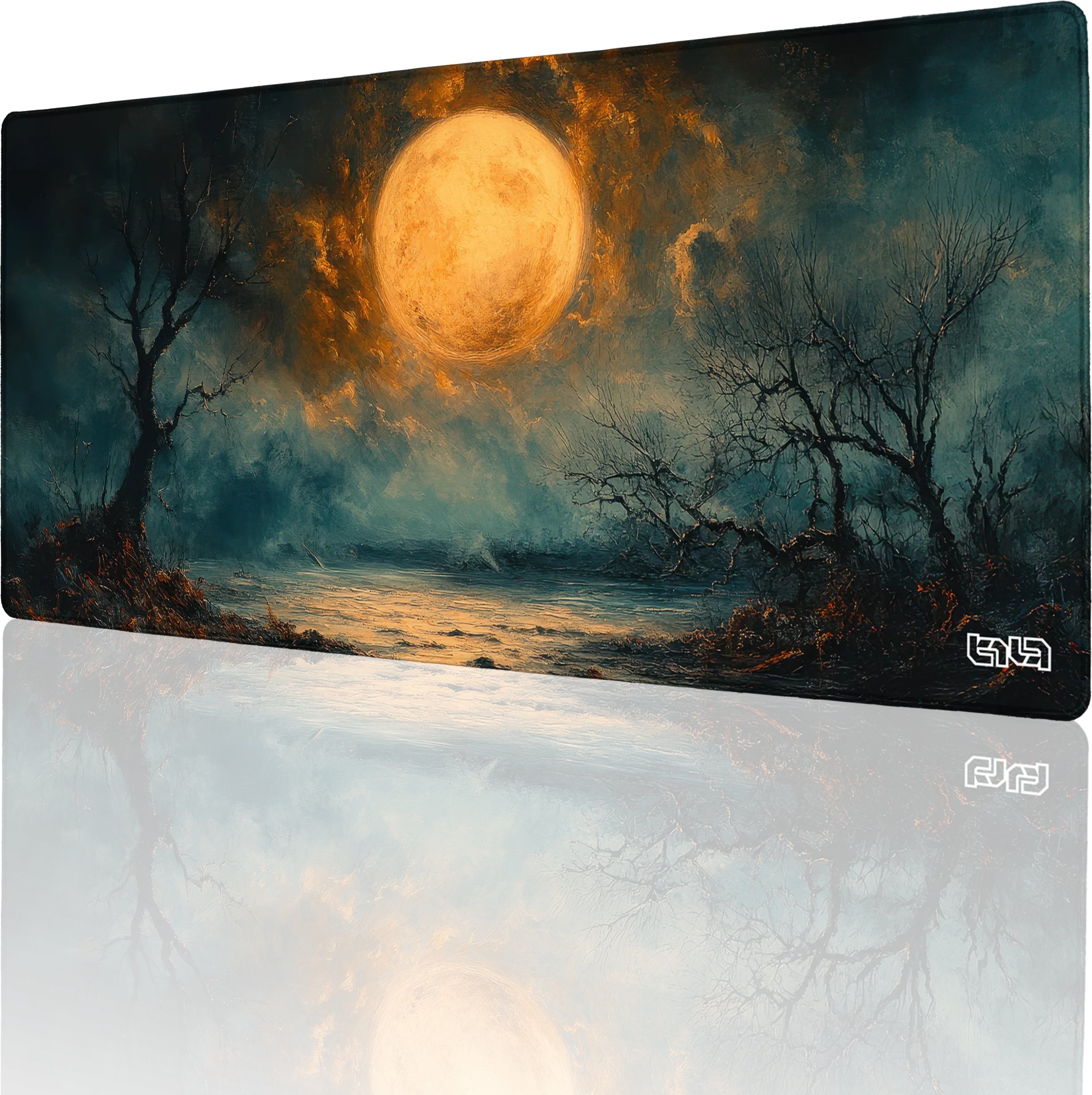 Podkładka Tilt PODKŁADKA GAMINGOWA Lunar Abyss 90x40 TILT Gamingowa XXL