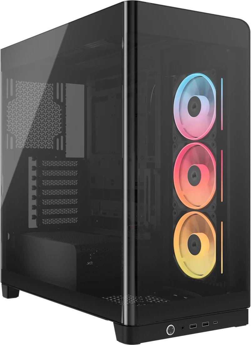 Obudowa Corsair Frame 4500X LX-R RGB czarna (CC-9011316-WW)