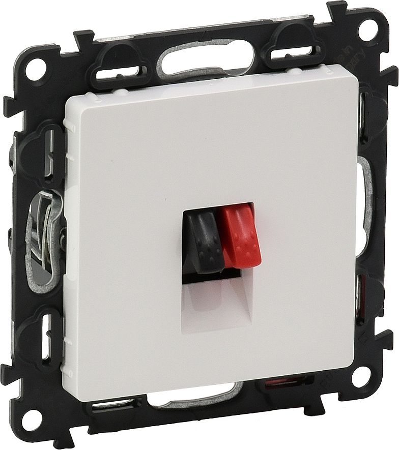 Legrand Gniazdo głośnikowe biały (753172)