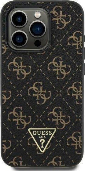 Guess GUHCP16MPG4GPK iPhone 16 Plus 6.7" czarny/black hardcase 4G Triangle