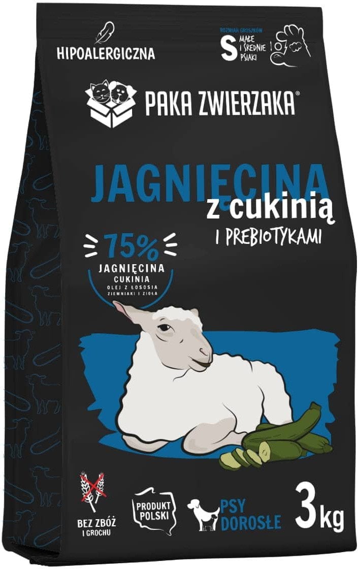 Paka Zwierzaka Seventh Heaven Jagnięcina z cukinią ''S'' 3kg