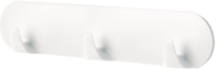 Listwa samporzylepna POWERSTRIPS z 3 haczykami, biała