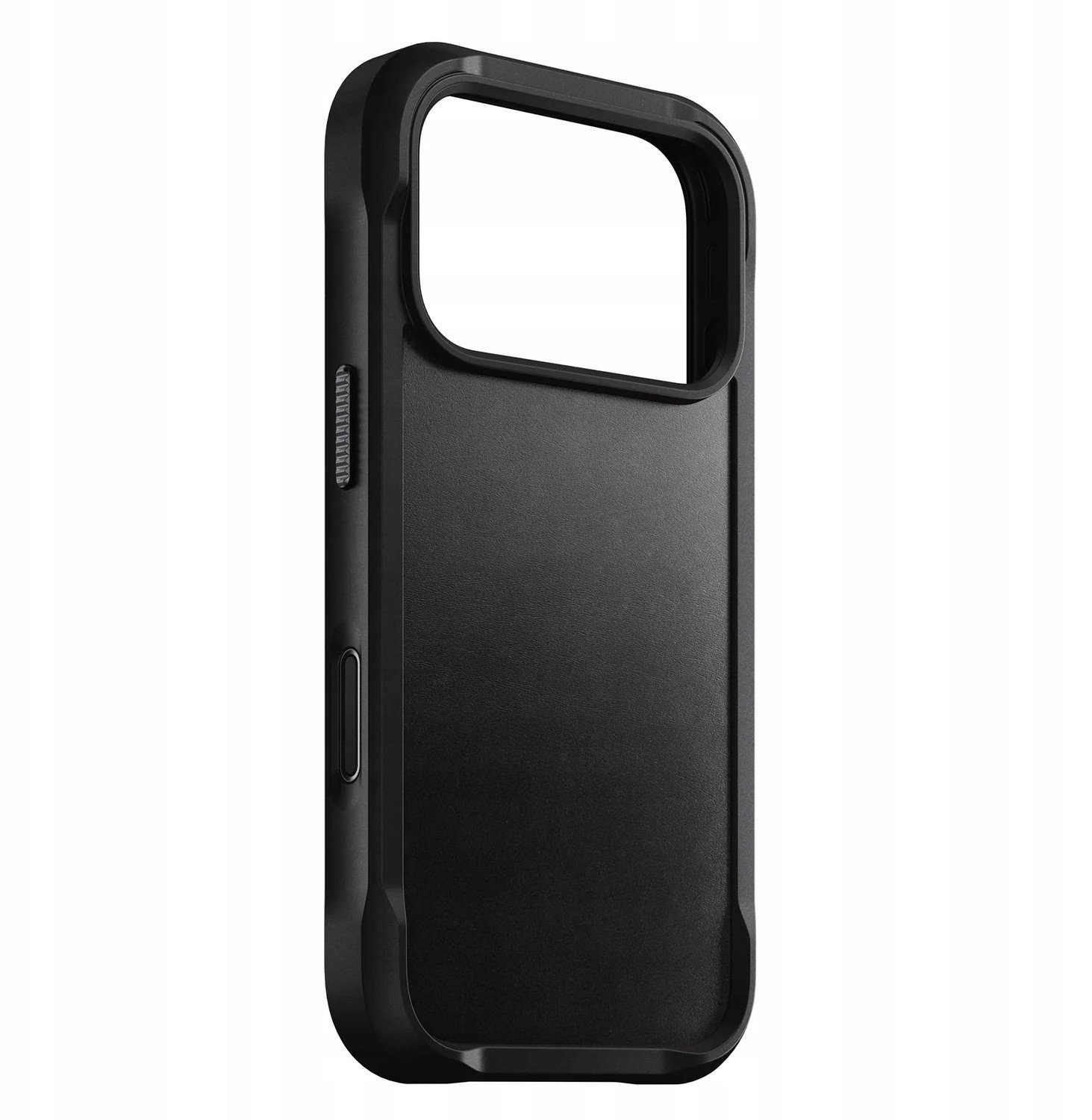 NOMAD Rugged Leather Case - skórzane etui do iPhone 17 Pro kompatybilne z MagSafe; skóra Horween (black)