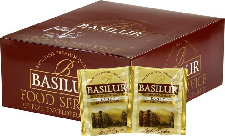 Basilur Basilur KANDY HORECA herbata czarna cejlońska BOPF - w kopertach 100 x 2 g