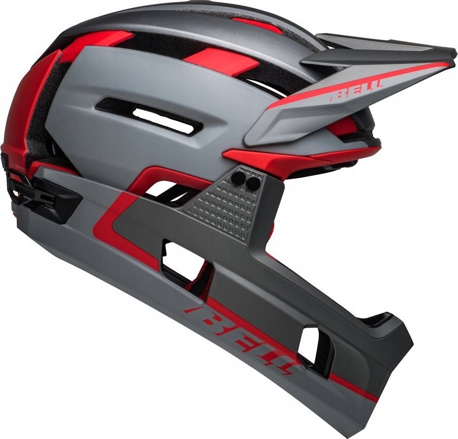 Bell Kask full face BELL SUPER AIR R MIPS SPHERICAL matte gray red roz. L (59-63 cm) (NEW)