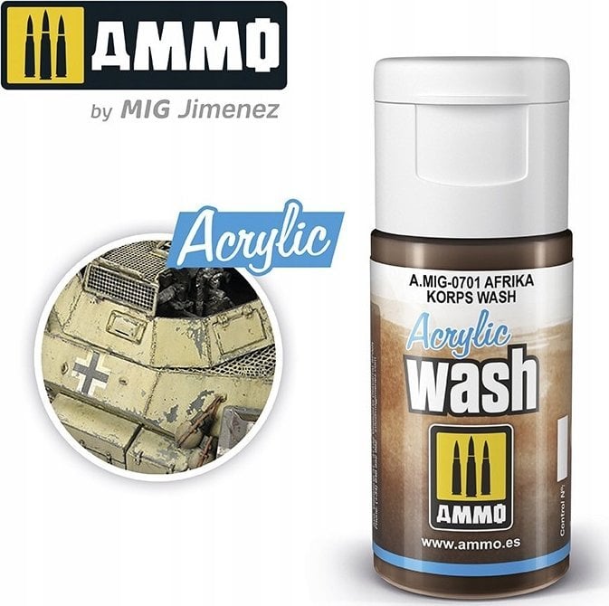 Vallejo Ammo: Acrylic Wash - Afrika Korps Wash