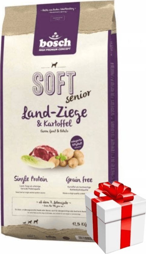 Bosch Bosch Soft Senior Kozina&Ziemniak 12,5kg + Niespodzianka dla psa GRATIS
