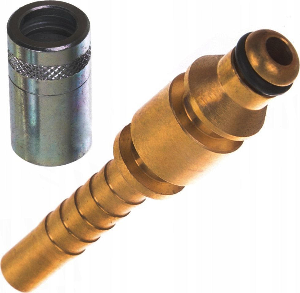 Rosfix ZAKUCIE + TULEJA WTYK KOŃCÓWKA DO ZAKUCIA NA WĄŻ DN6 DO MYJKI NILFISK STIHL