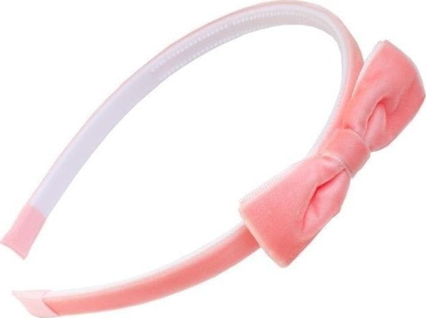 Opaska z welurową kokardką