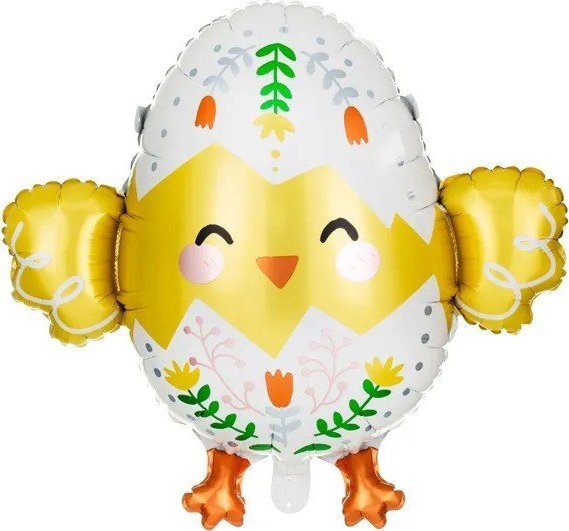 Balon foliowy Pisklak wielkanocny w skorupce jajka