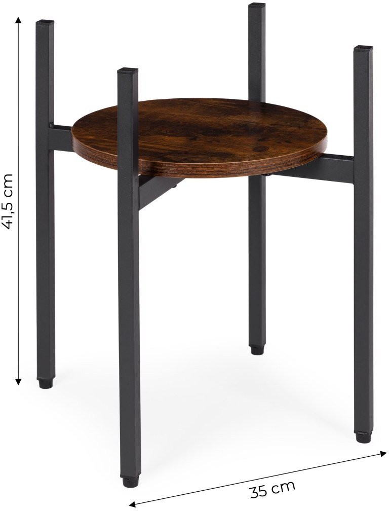 ModernHome Kwietnik stojący stojak na kwiaty ozdoby loft