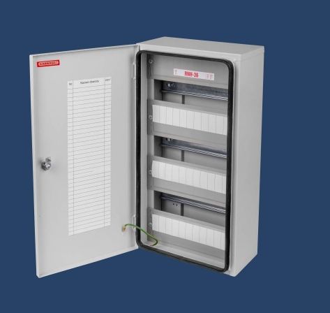 Karwasz Rozdzielnica n/t hermetyczna IP54 szara RNH-36