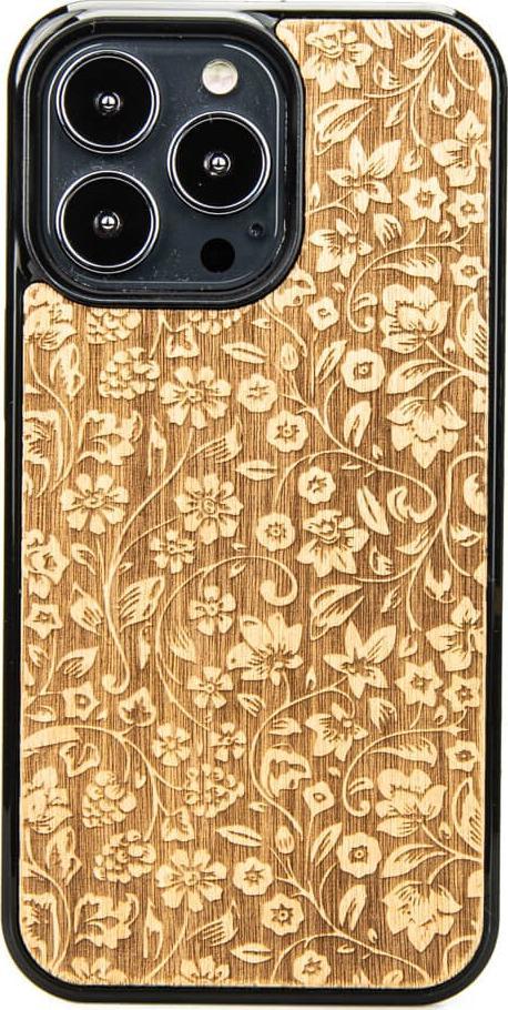 BeWood Drewniane Etui iPhone 13 Pro Kwiaty Polne ANIEGRE