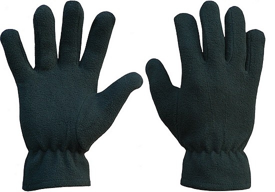 Reis Rękawice polarowe czarne 8 (RPOLAREXB8)