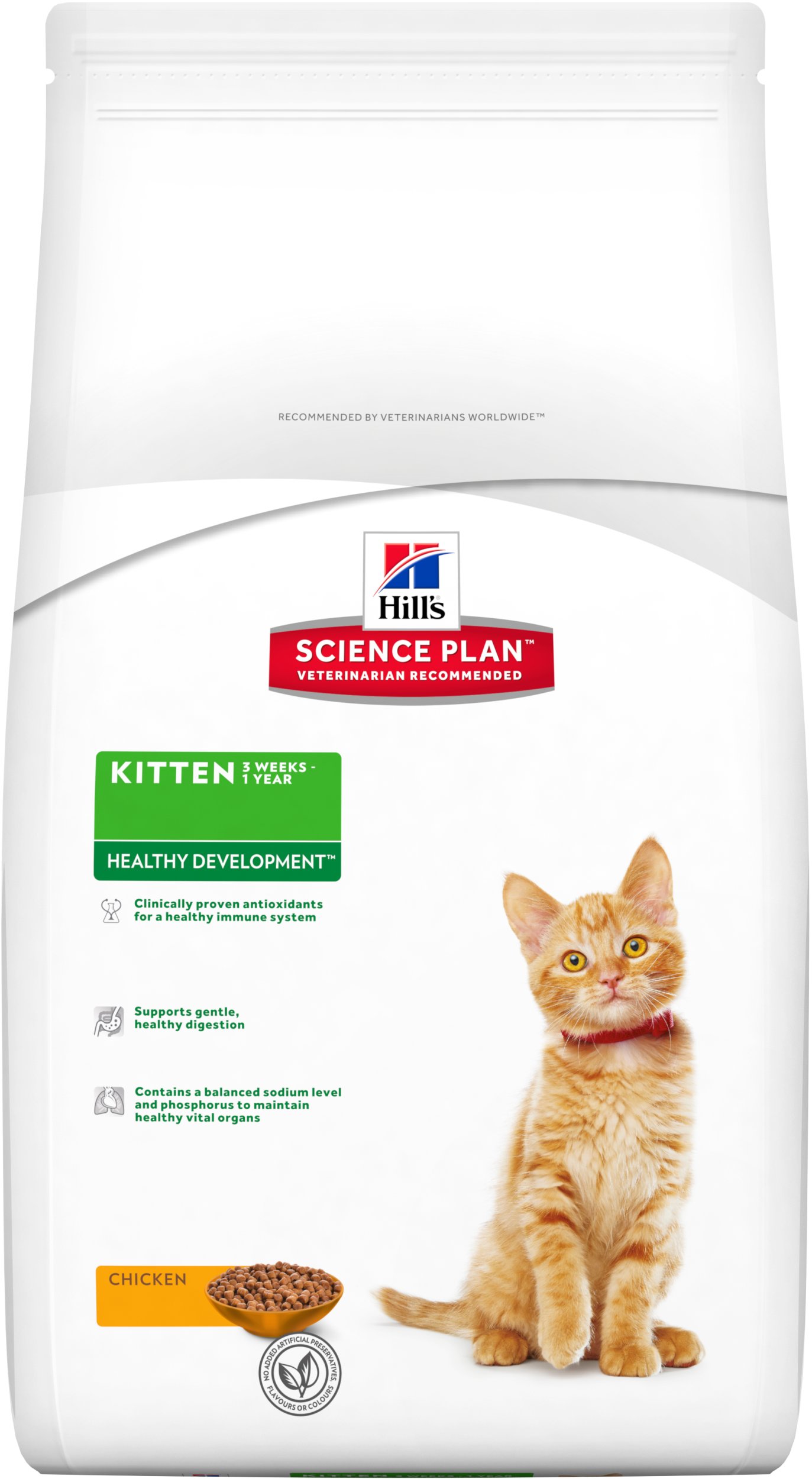 Hills Karma dla kociąt SP Science Plan Feline Kitten Kurczak 10kg