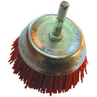 Topex Szczotka ścierna doczołowa z trzpieniem 100mm - 62H714