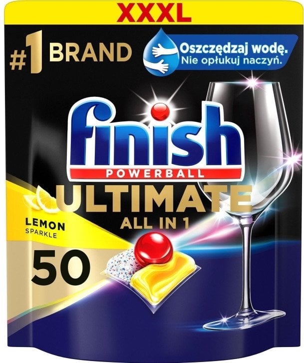 FINISH ULTIMATE 50 TAB LEMON
